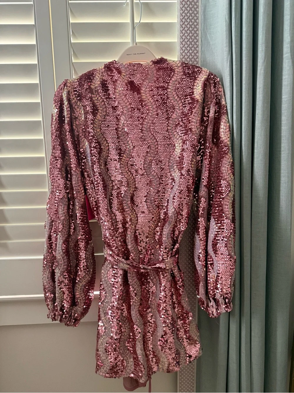 Buddy Love Mauve Sequin Adeline Dress - Pink Sequins - Picture 2 of 3